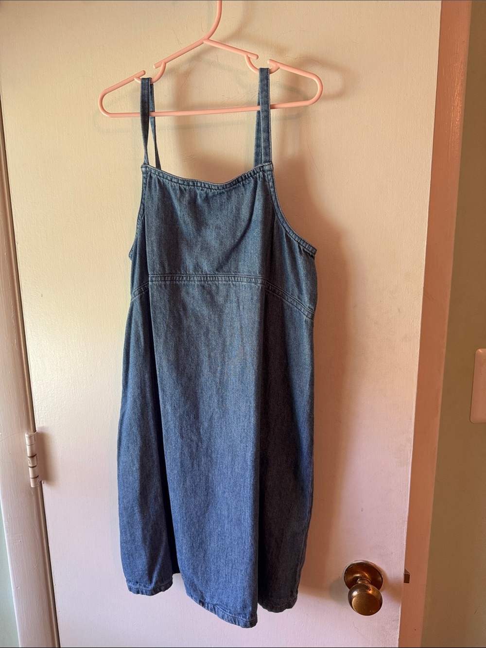Old Navy Blue Denim Pinafore Dress for Kids